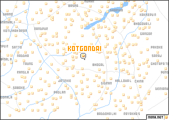 map of Kot Gondai
