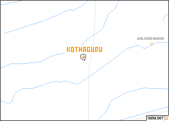 map of Kotha Gūru