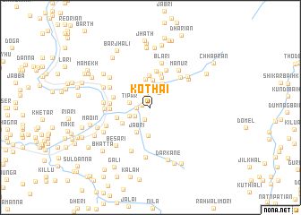 map of Kothai