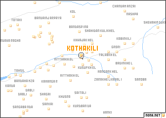 map of Kotha Kili