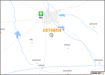 map of Kotharia