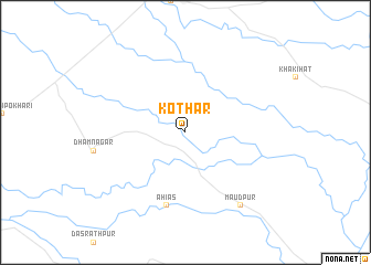 map of Kothar