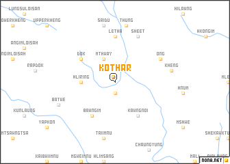 map of Kothar