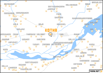 map of Kotha