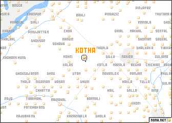 map of Kotha