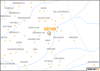 map of Kotha