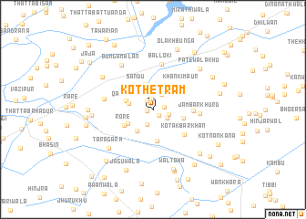 map of Kot Het Rām