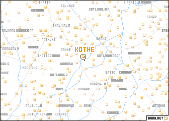 map of Kothe