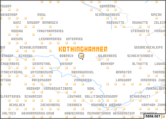 map of Kothinghammer