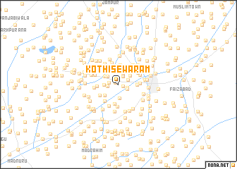 map of Kothi Sewa Rām