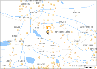 map of Kothi