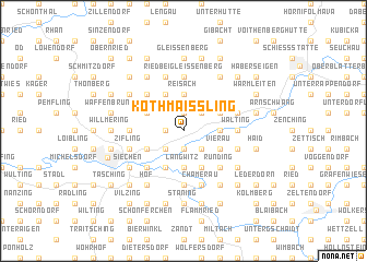 map of Kothmaißling