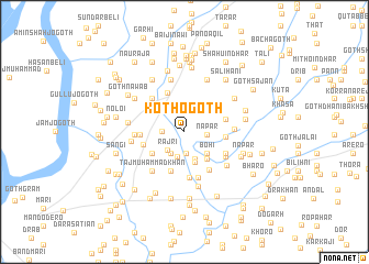 map of Kotho Goth