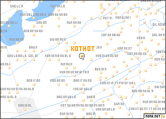 map of Kot Hot