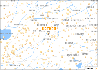 map of Kothra