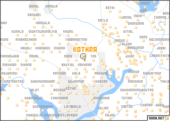 map of Kothra