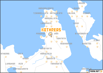 map of Kothréas