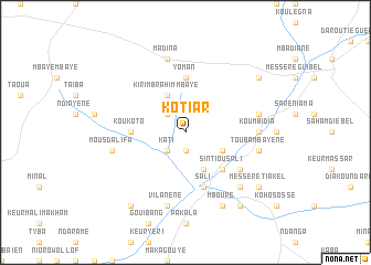 map of Kotiar