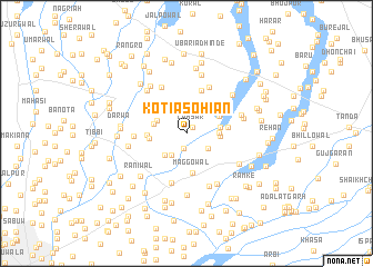 map of Kotia Sohiān