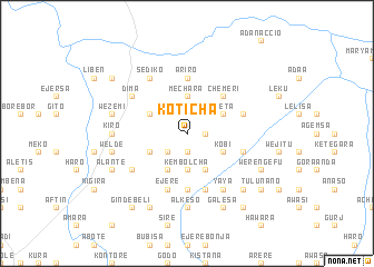 map of Kotīcha