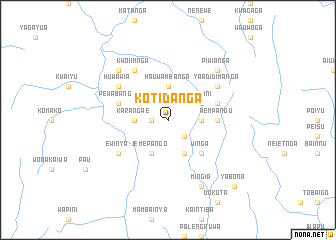 map of Kotidanga