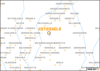 map of Kotikewela