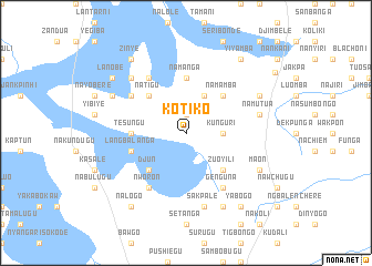 map of Kotiko