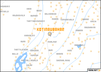 map of Koti Naubahār