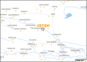 map of Kotishi