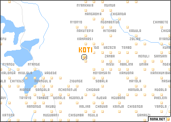 map of Koti