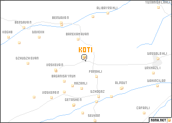 map of Kotʼi