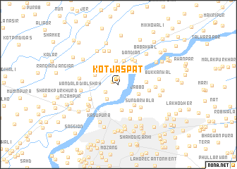 map of Kot Jaspat