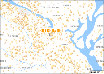 map of Kotka Azmat