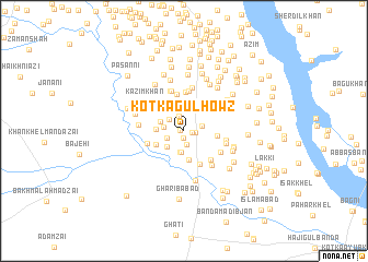 map of Kotka Gul Howz