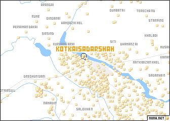 map of Kotkai Sadar Shāh