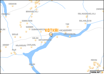 map of Kotkai