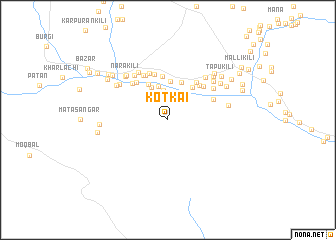 map of Kotkai