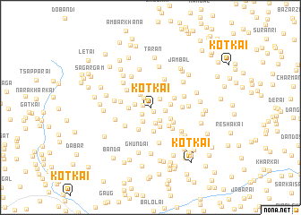 map of Kotkai