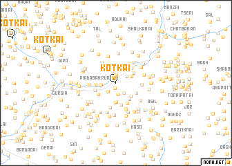 map of Kotkai