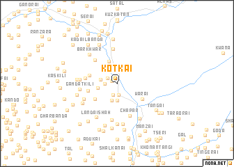 map of Kotkai