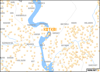 map of Kotkai