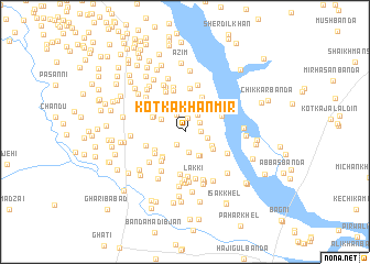 map of Kotka Khān Mīr