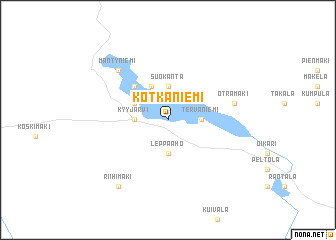 map of Kotkaniemi