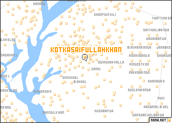 map of Kotka Saifullah Khān