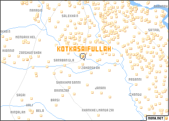 map of Kotka Saifullāh