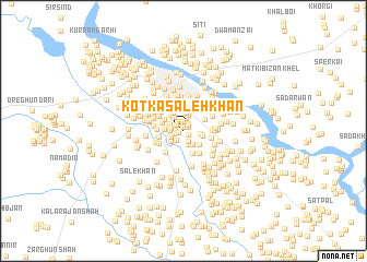 map of Kotka Sāleh Khān