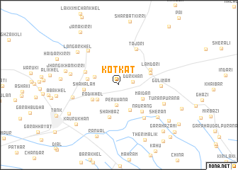 map of Kot Kat