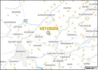 map of Kot Kaura