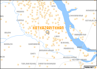 map of Kotka Zarīt Khān