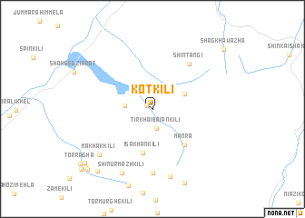 map of Kot Kili